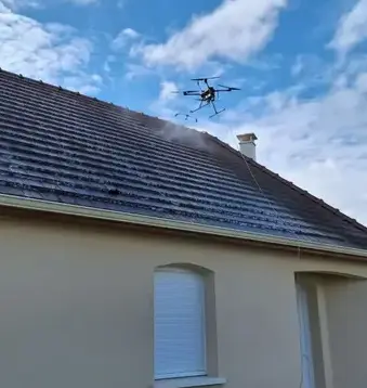 démoussage toiture Salbris-1